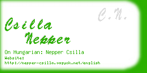 csilla nepper business card